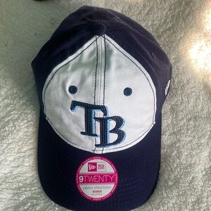 🆕⚾️New Era MLB Tampa Bay Rays, 9Twenty, Women’s Blue & White Adjustable Hat